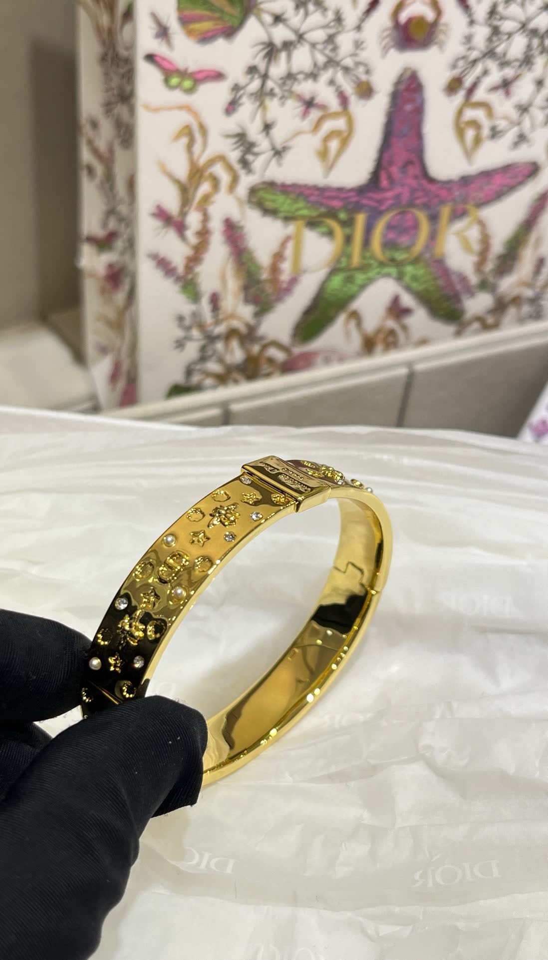 Dior Gold Starfish Bracelet