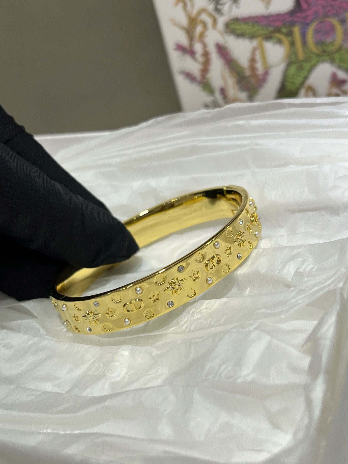 Dior Gold Starfish Bracelet