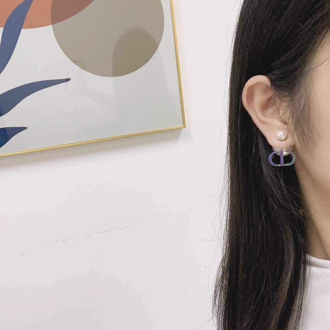Dior Double 'D' Earrings Dior Double 'D' Earrings