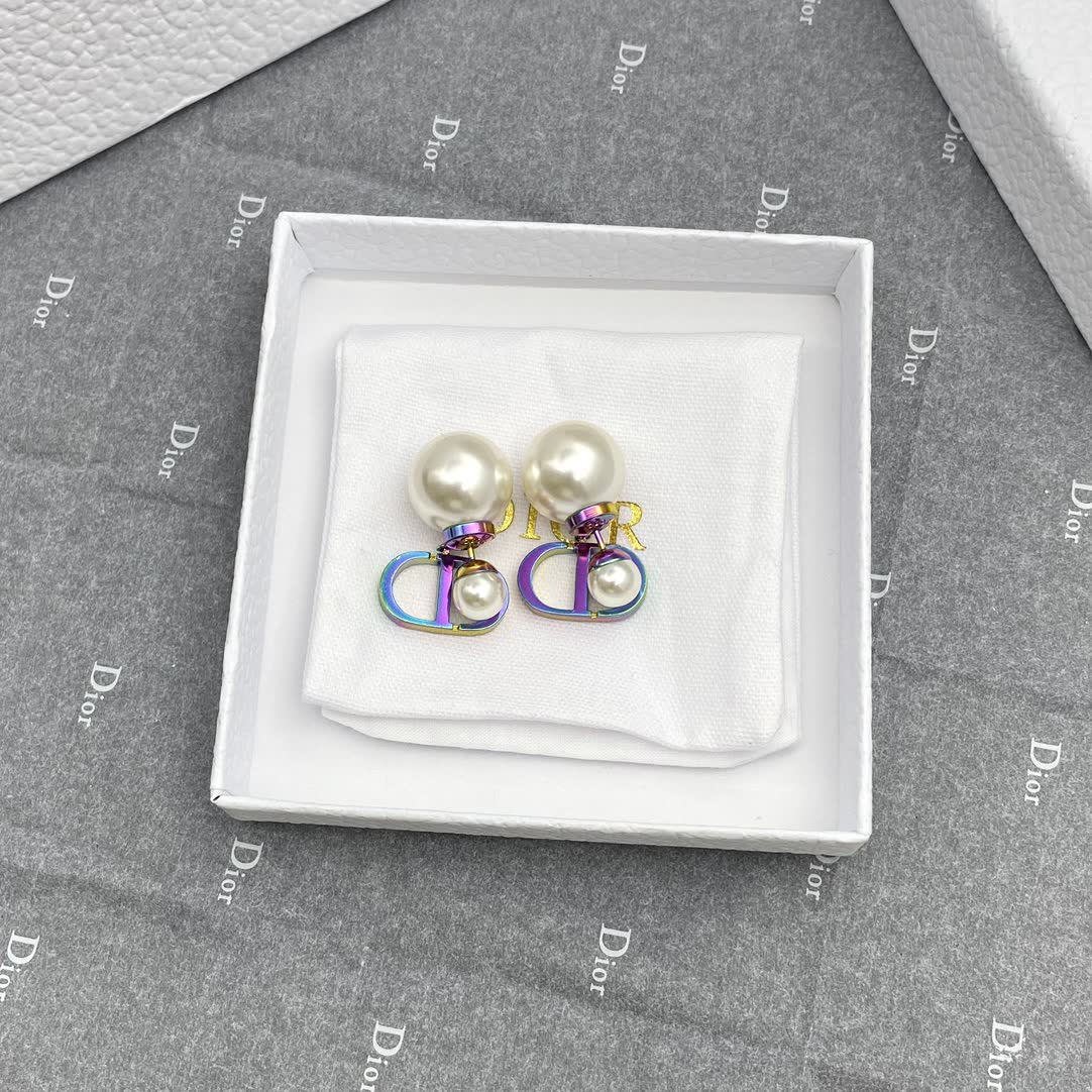 Dior Double 'D' Earrings