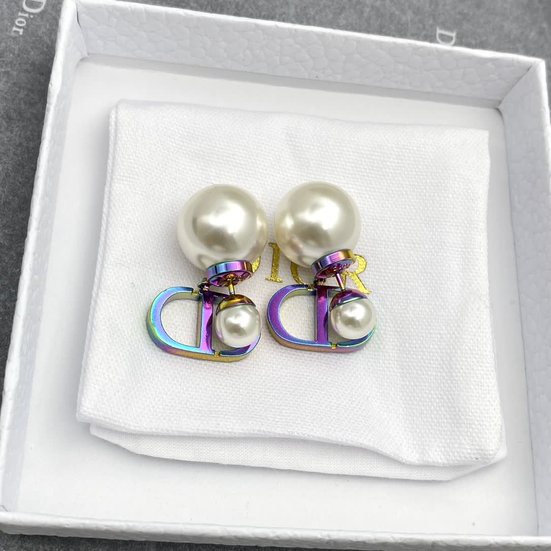 Dior Double 'D' Earrings