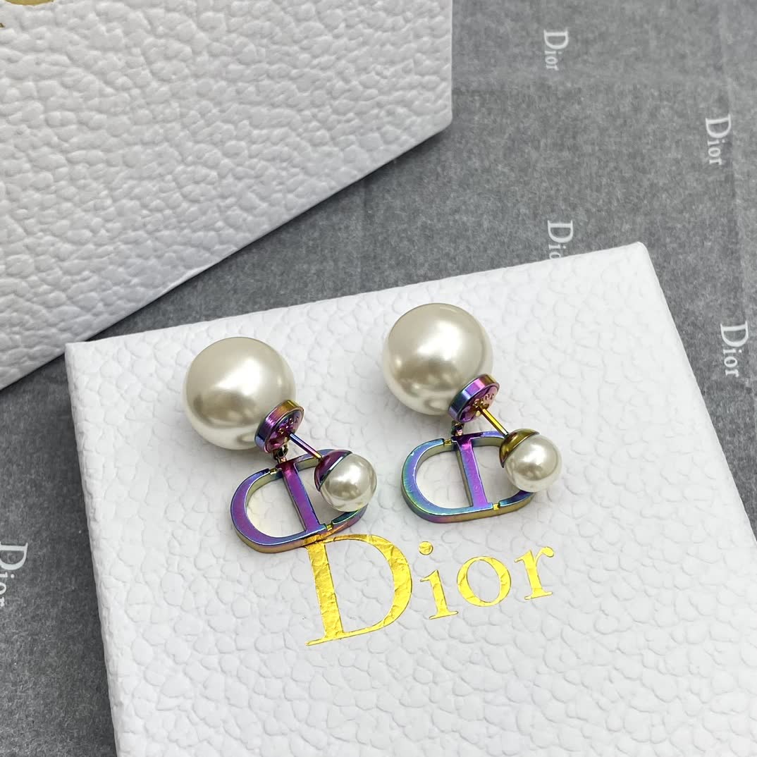 Dior Double 'D' Earrings