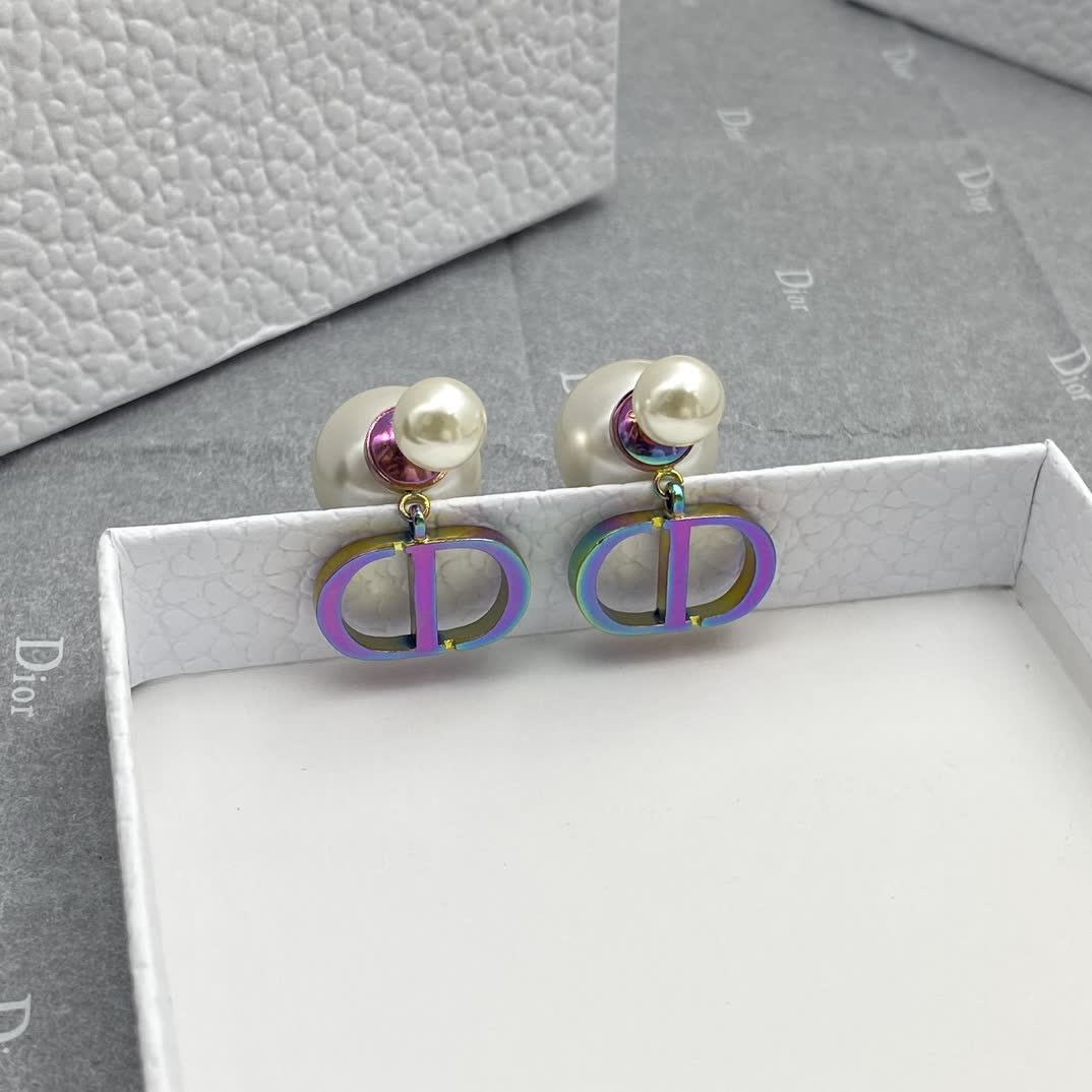 Dior Double 'D' Earrings