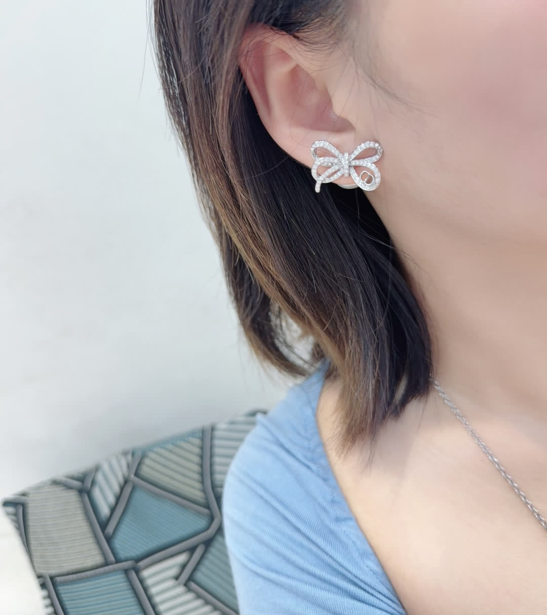 Dior Butterfly Stud Earrings Dior Butterfly Stud Earrings