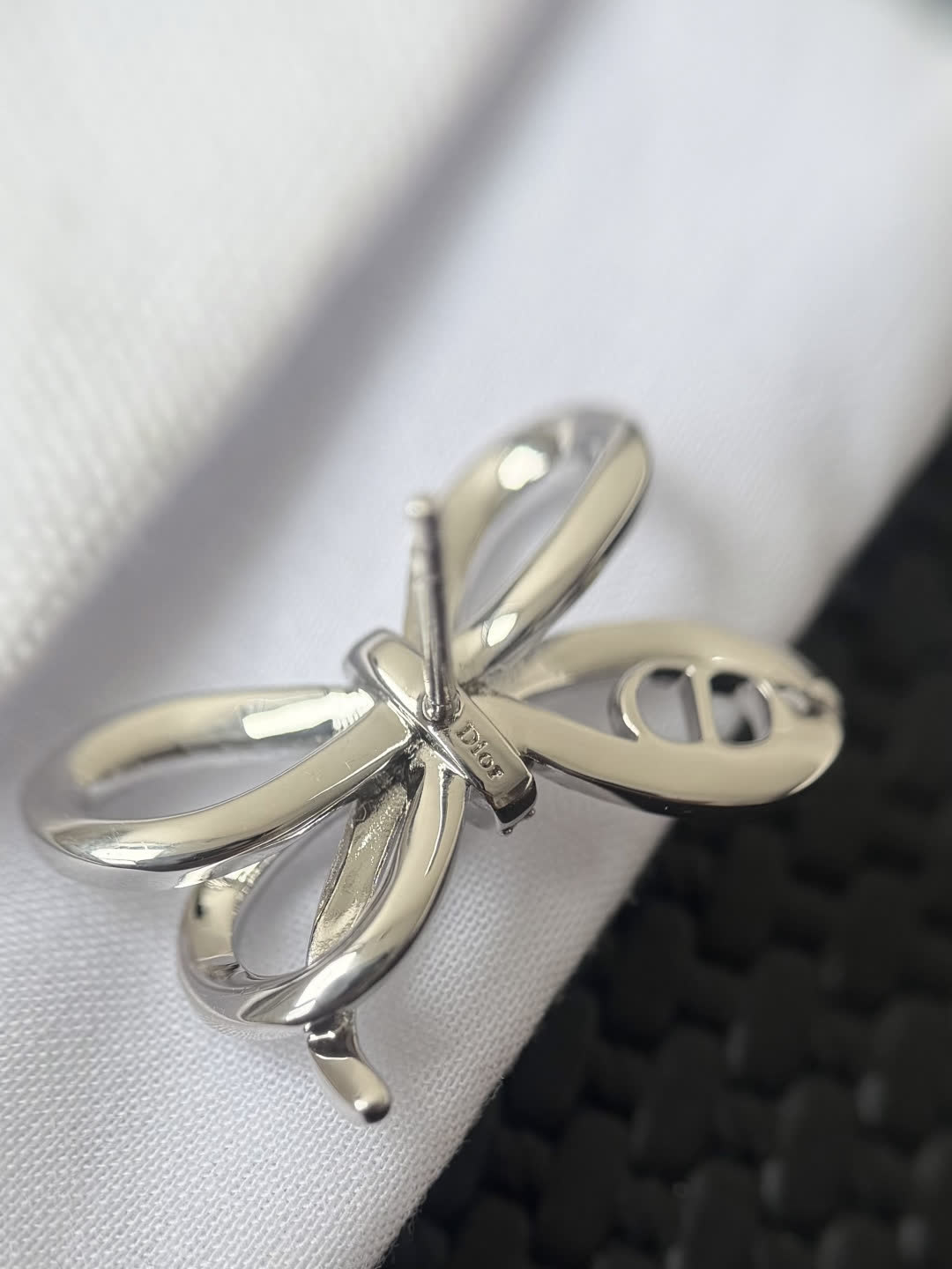 Dior Butterfly Stud Earrings