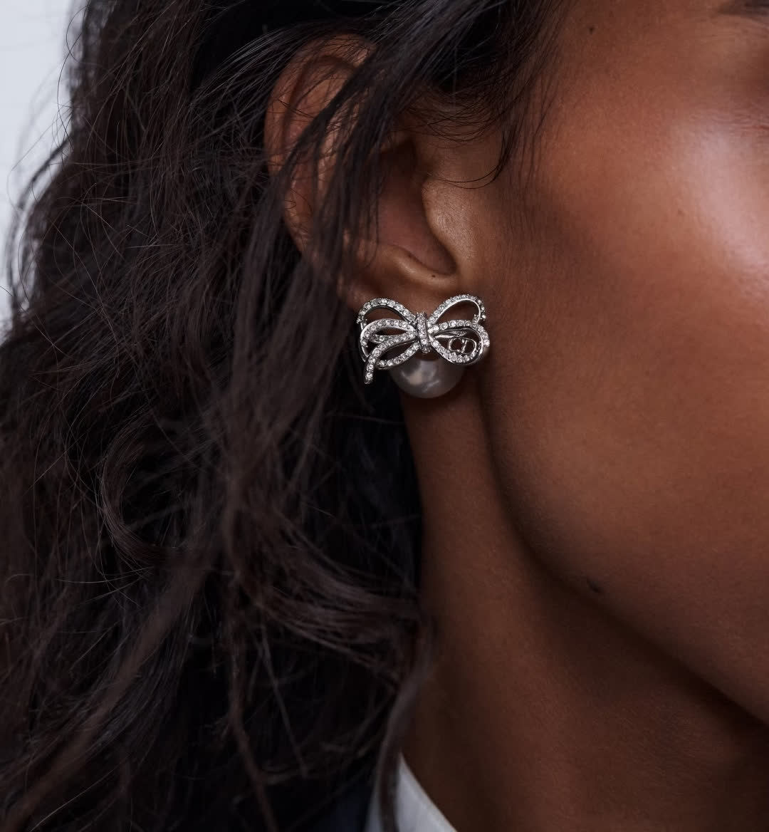 Dior Butterfly Stud Earrings