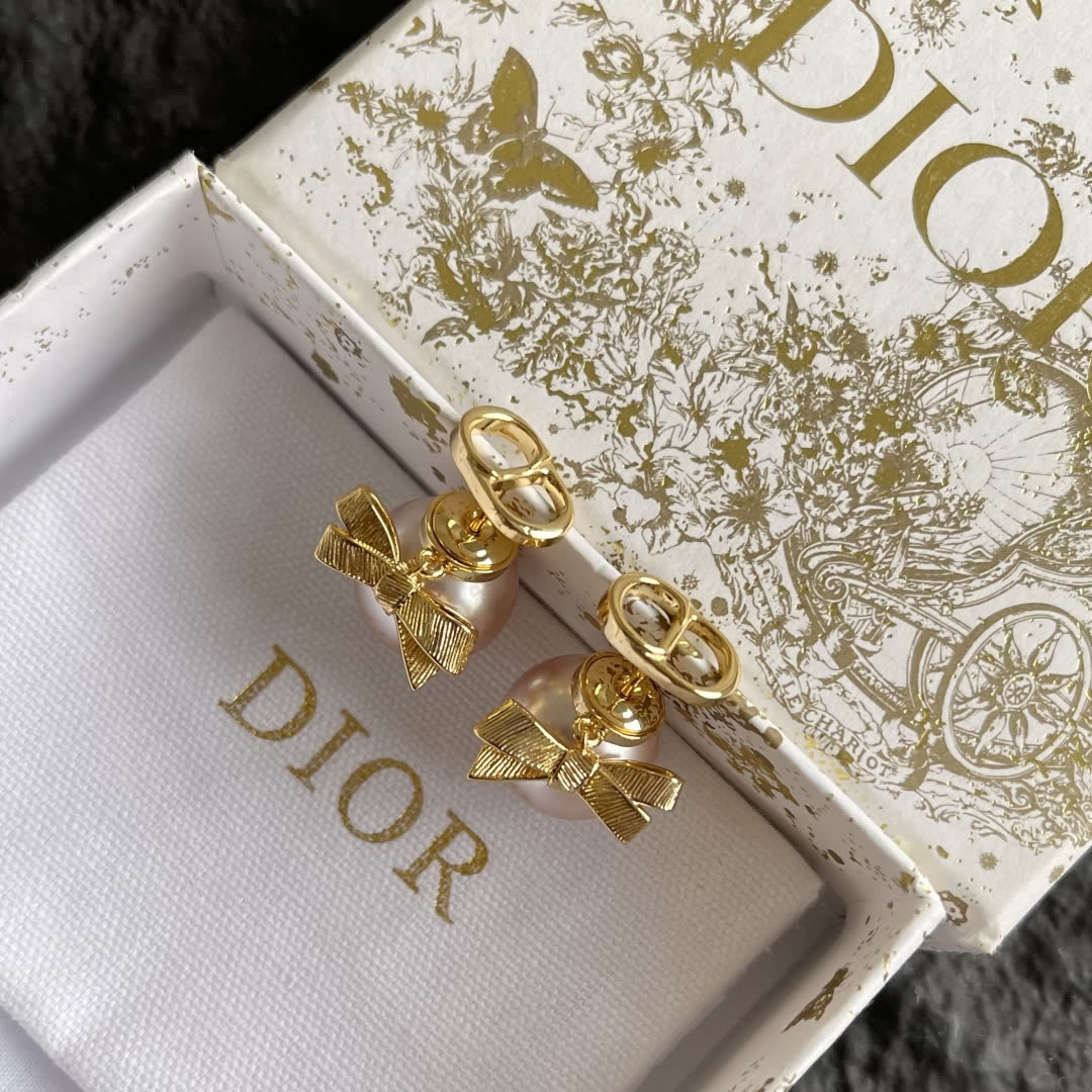 Chanel Earrings - Bow Design