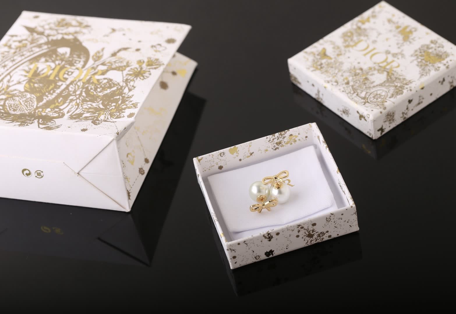 Chanel Bow Earrings