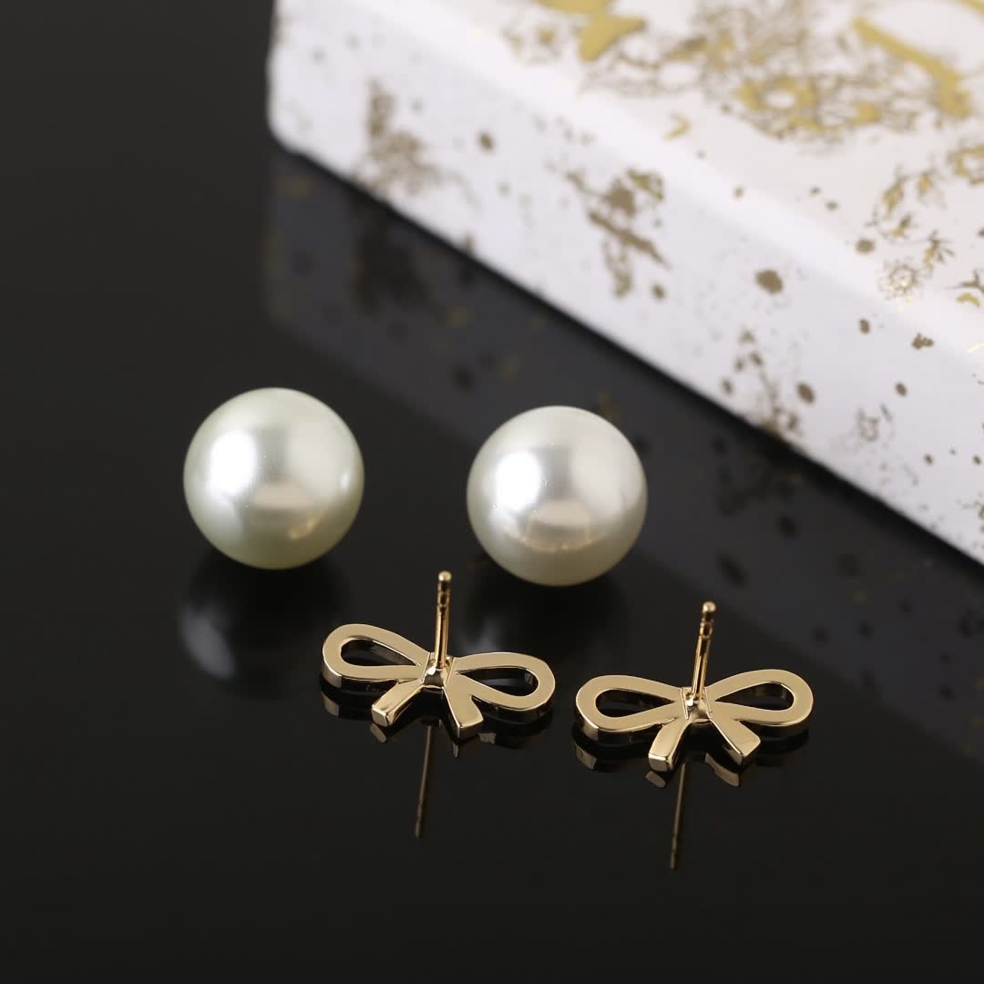 Chanel Bow Earrings