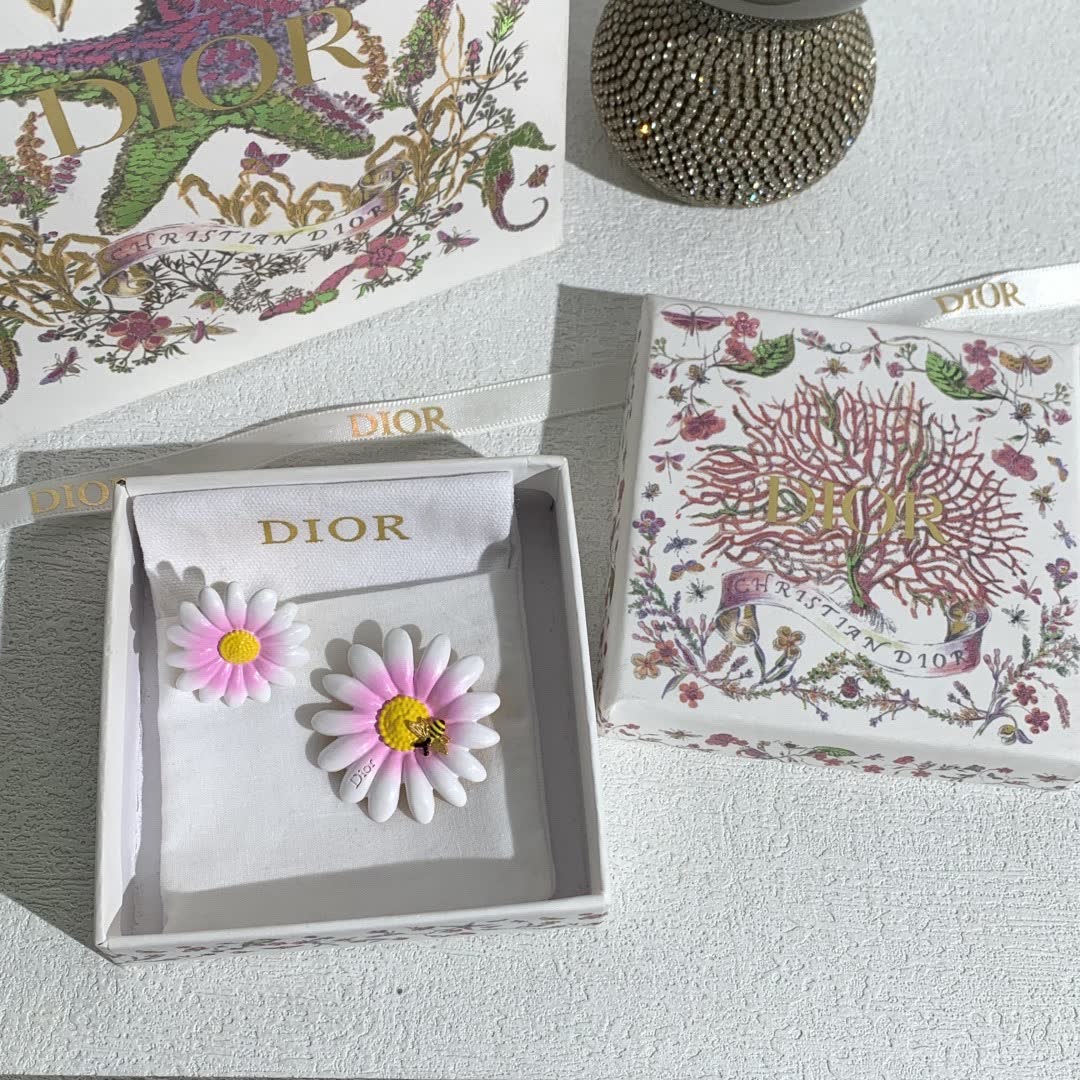 Dior Flower Earrings