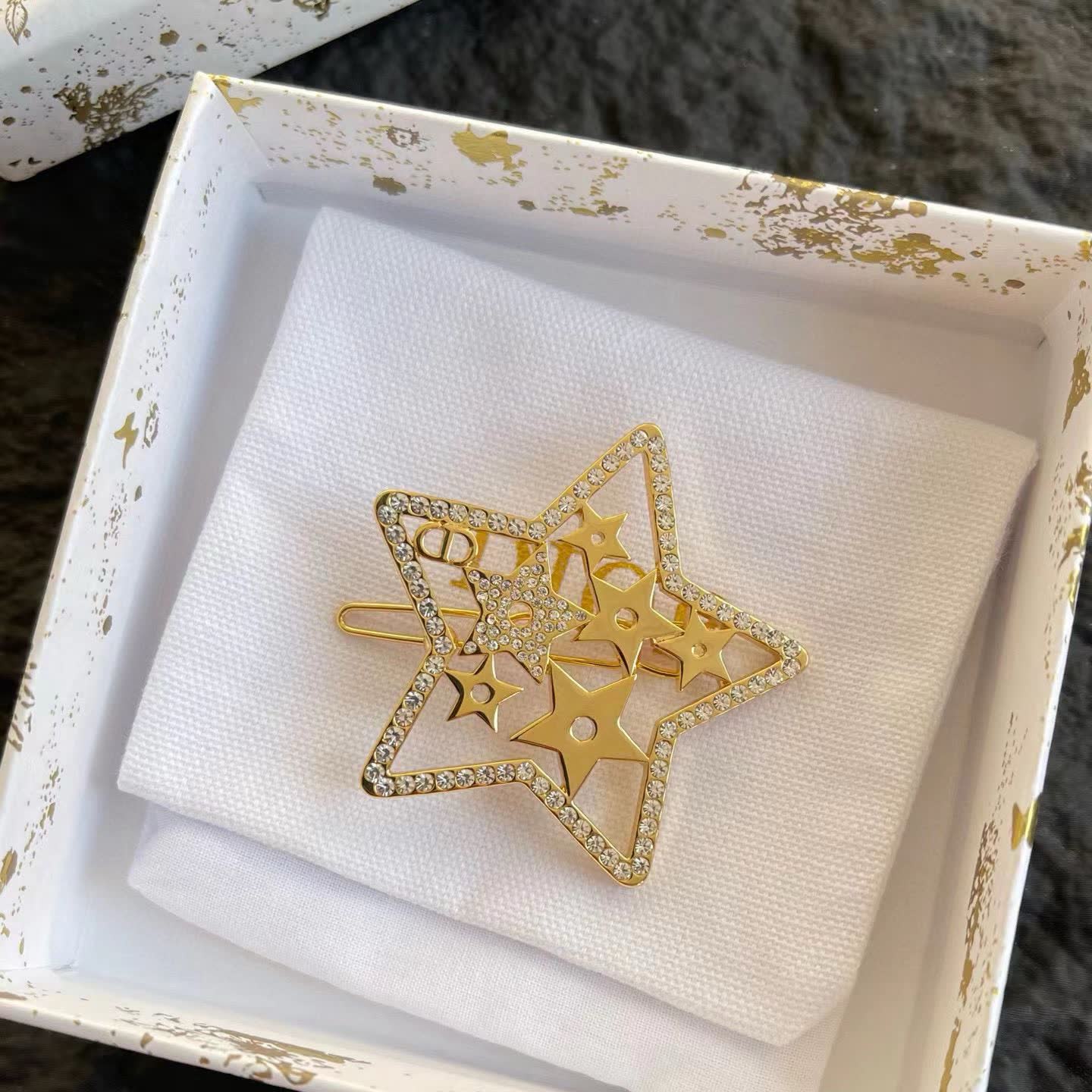 Chanel Star-shaped Earrings
