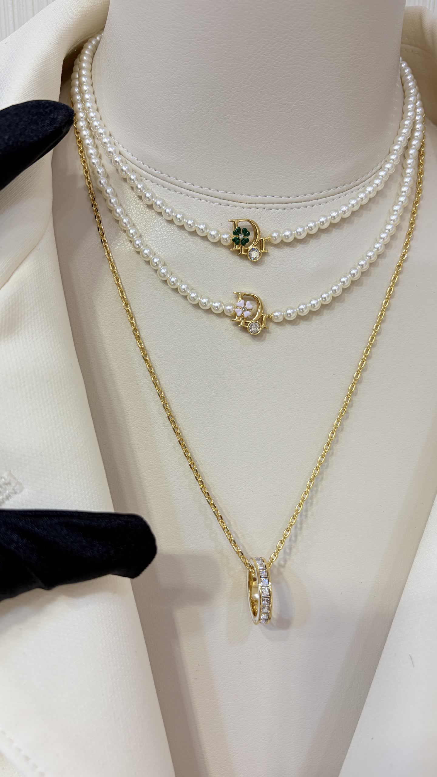 Dior Pearl Earrings
