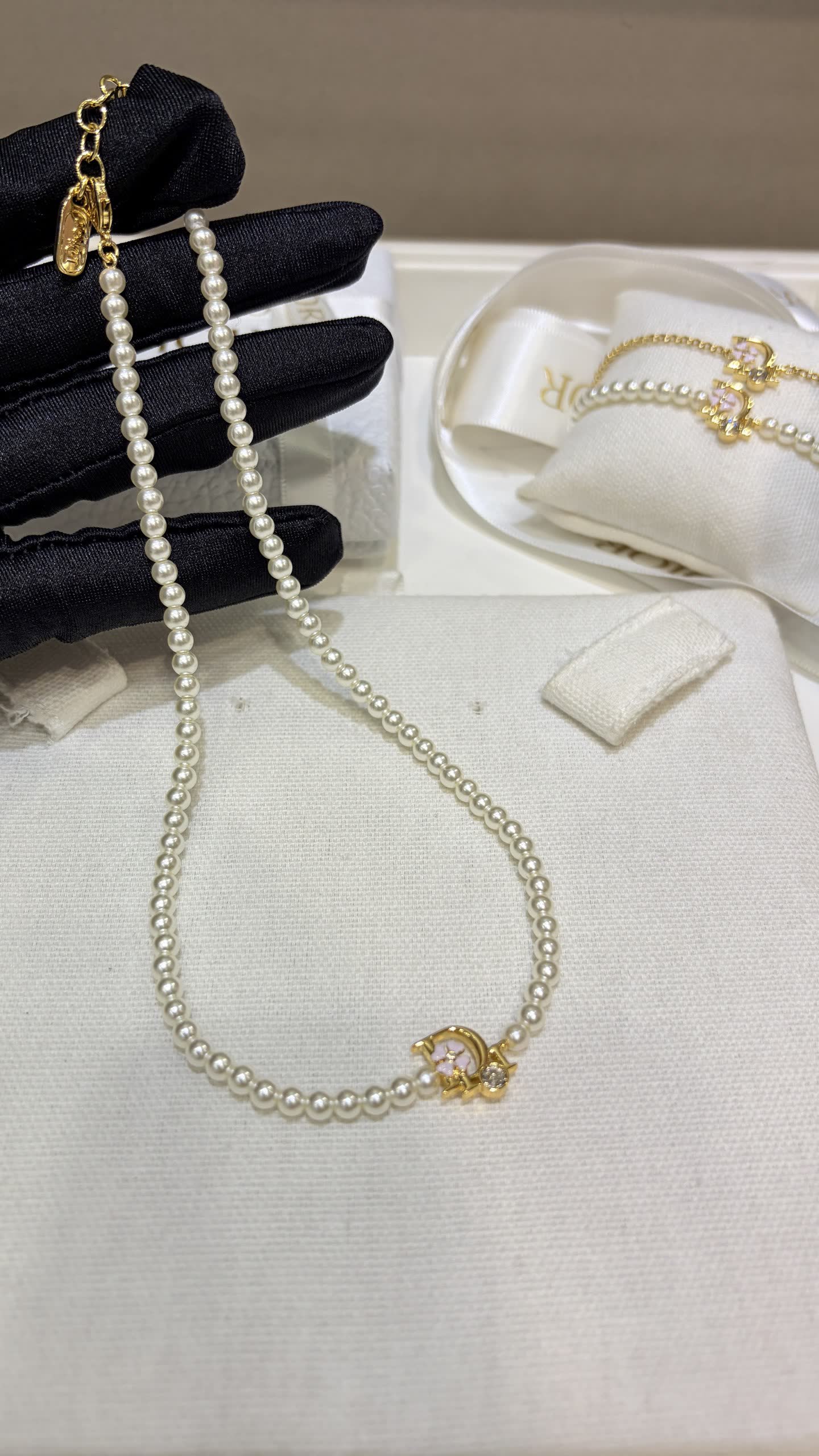 Dior Pearl Earrings