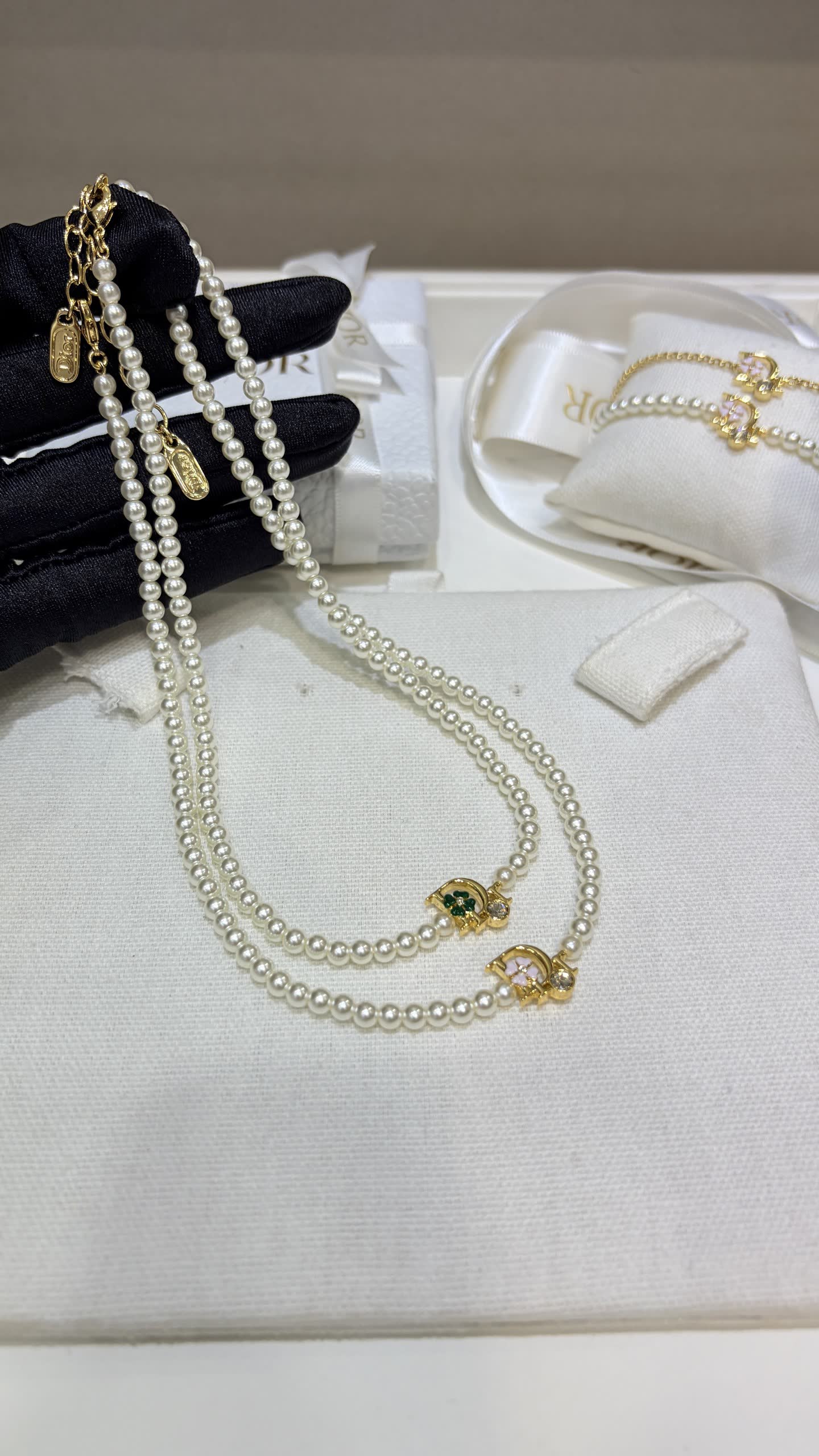 Dior Pearl Earrings