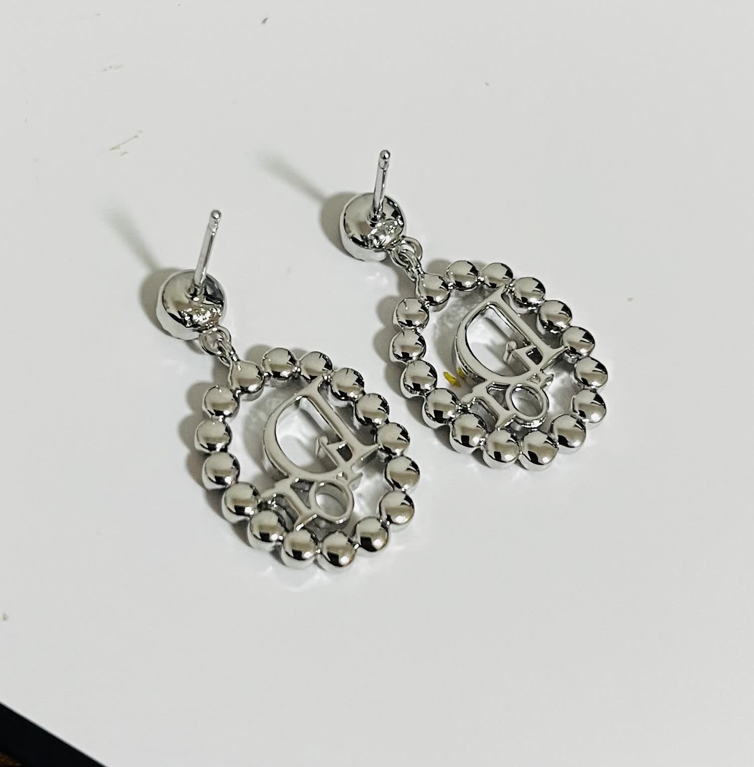 Dior Oblique Logo Earrings