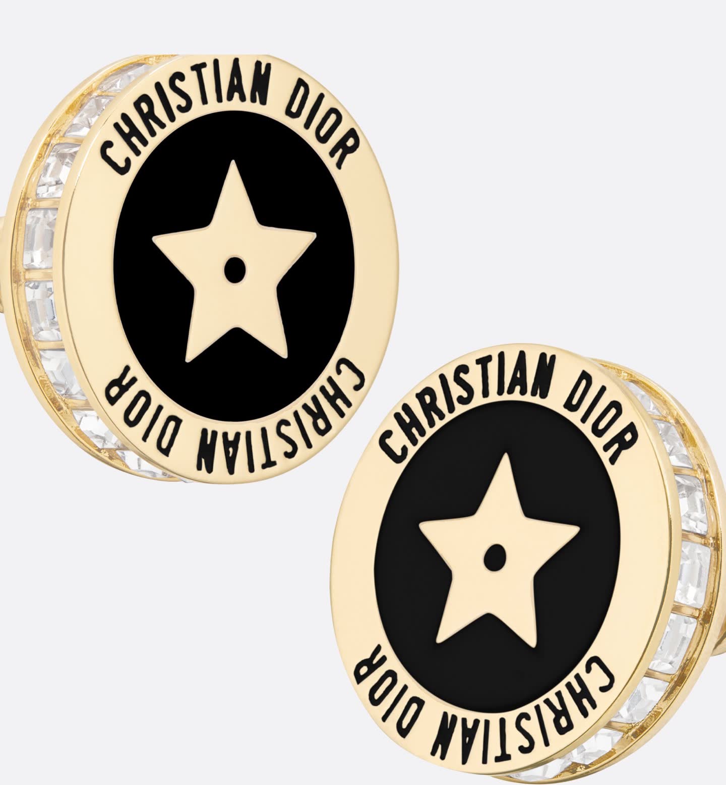 Christian Dior Star Stud Earrings Christian Dior Star Stud Earrings