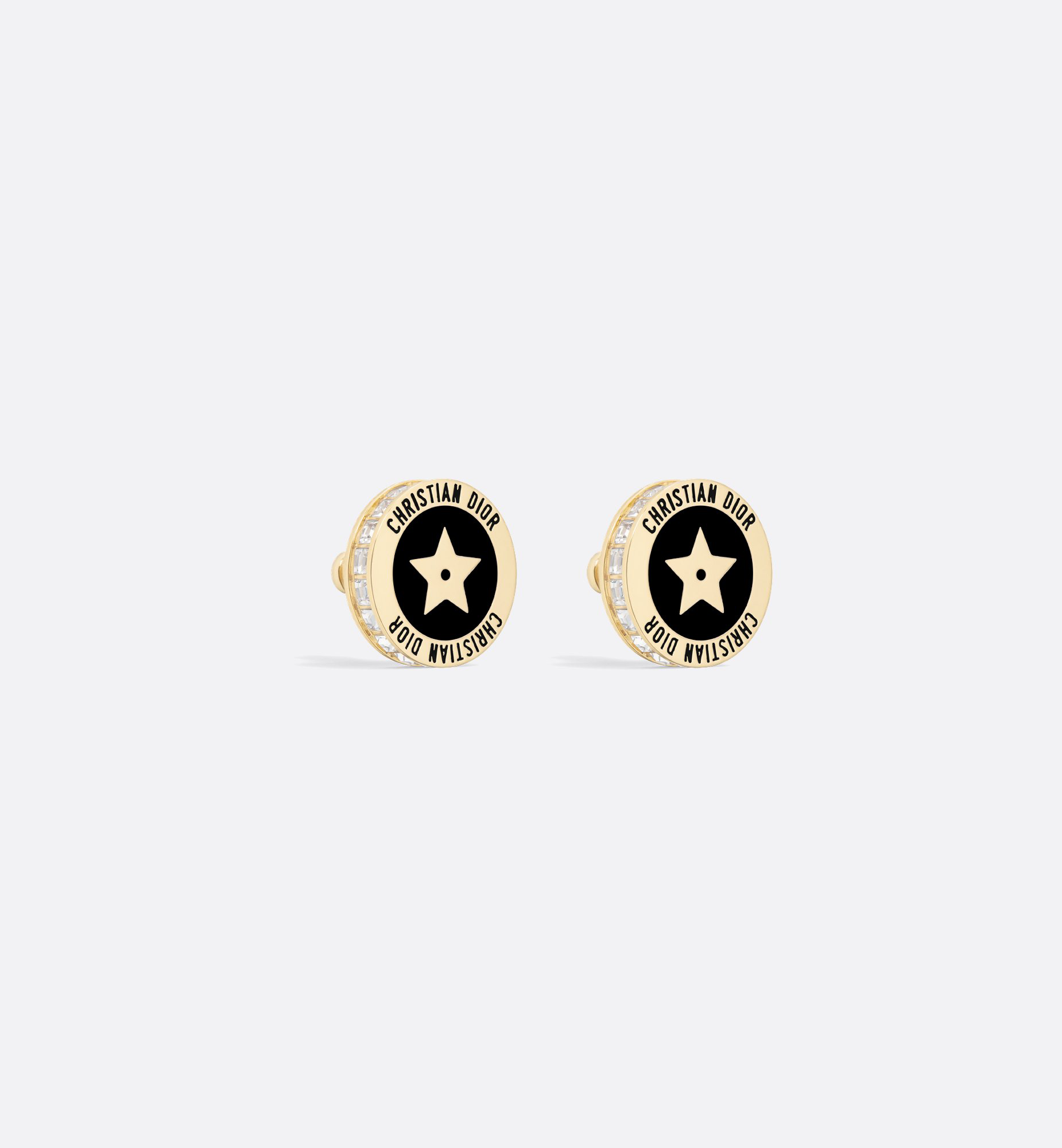 Christian Dior Star Stud Earrings