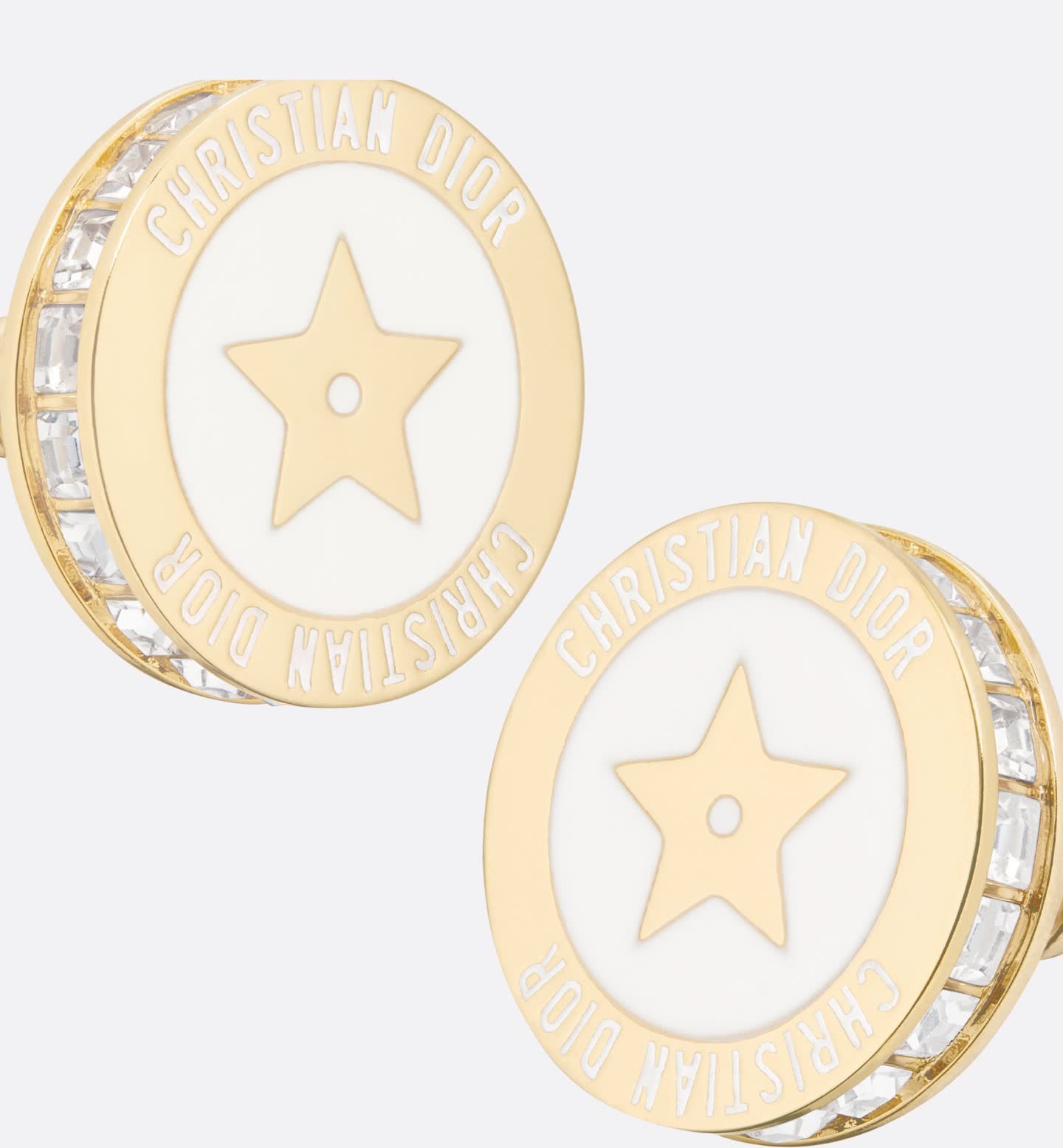 Christian Dior Star Stud Earrings