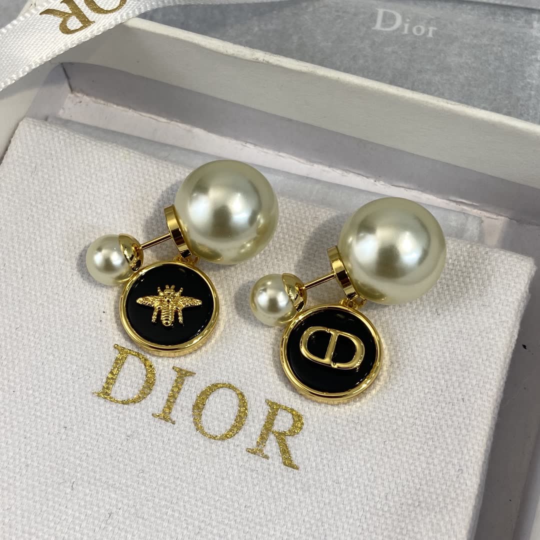 Dior Bee & Pearl Earrings Dior Bee & Pearl Earrings