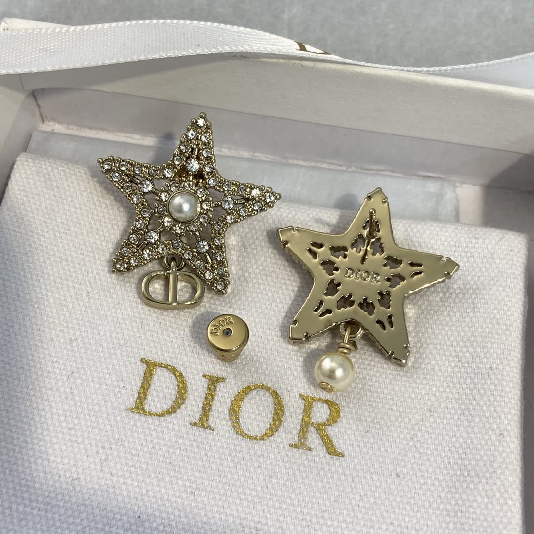 Dior Star Earrings