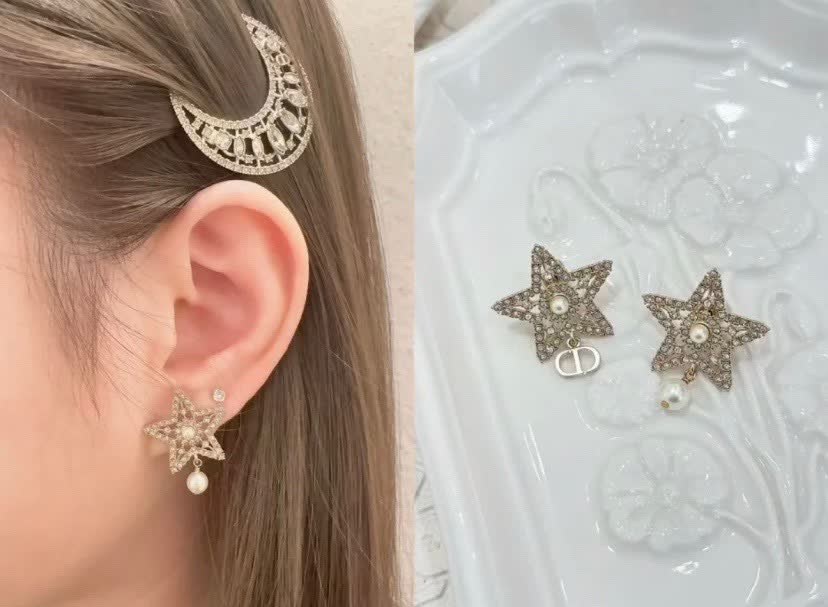 Dior Star Earrings