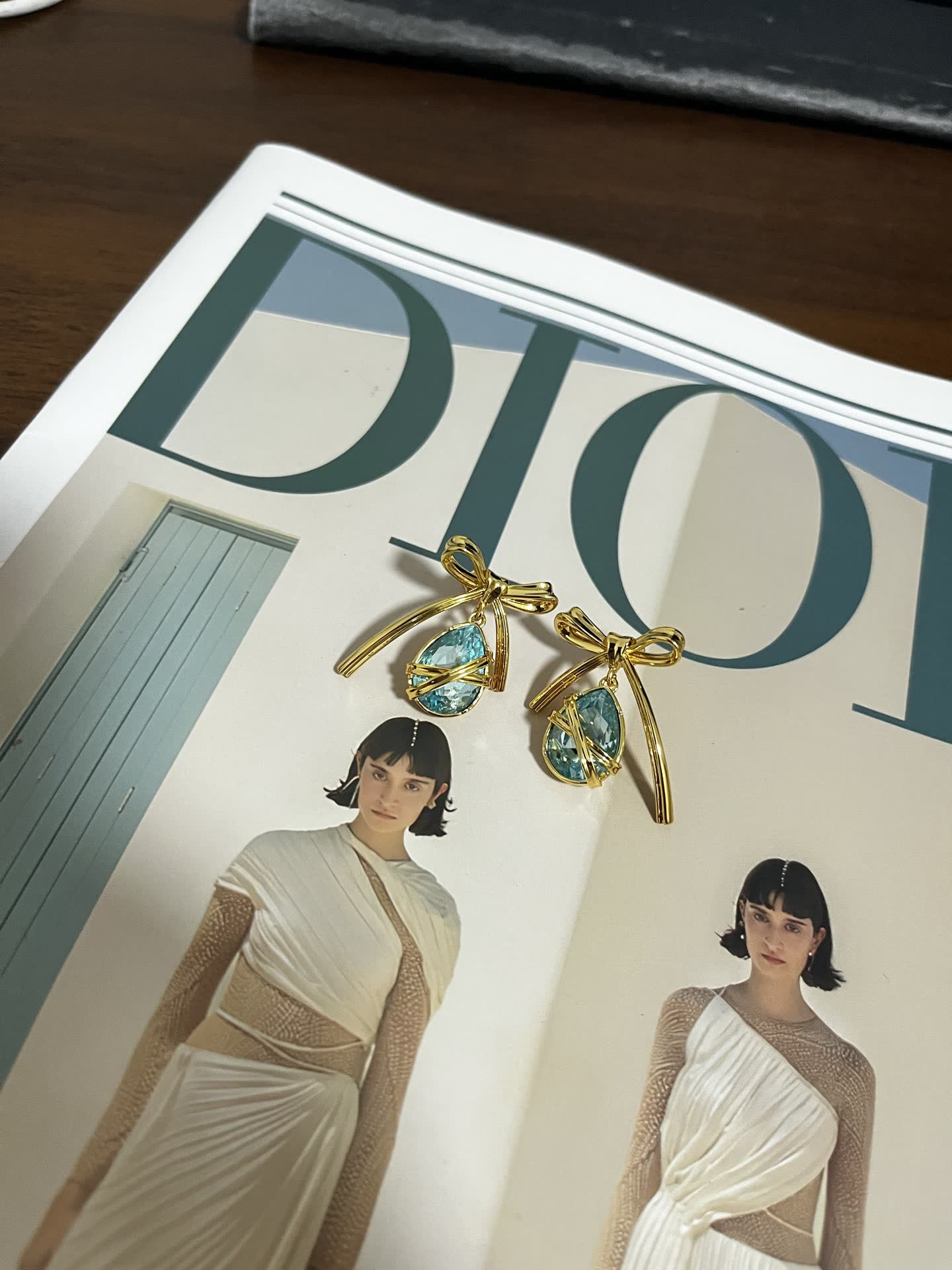 Dior Captured Drop Earrings