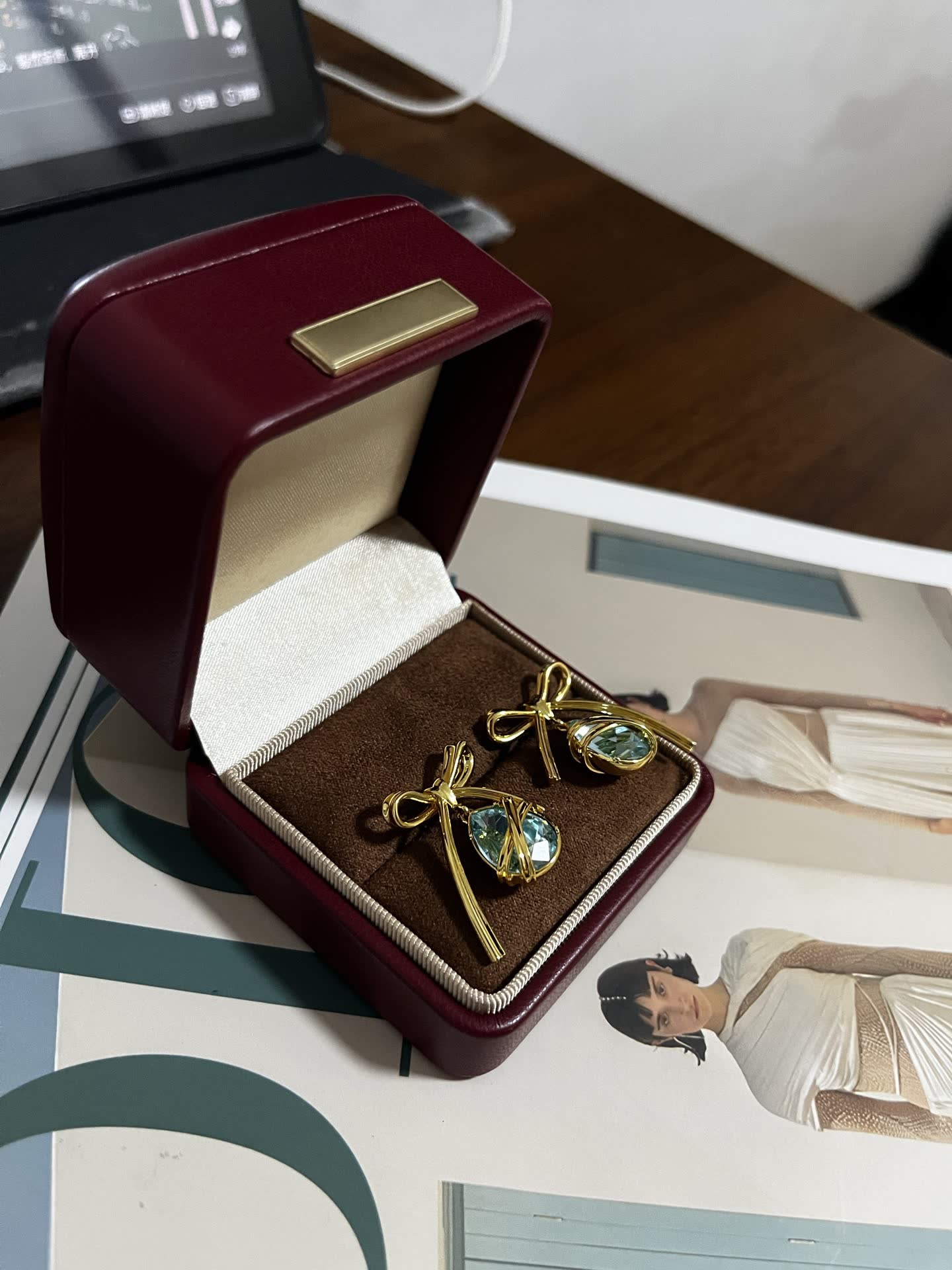 Dior Captured Drop Earrings
