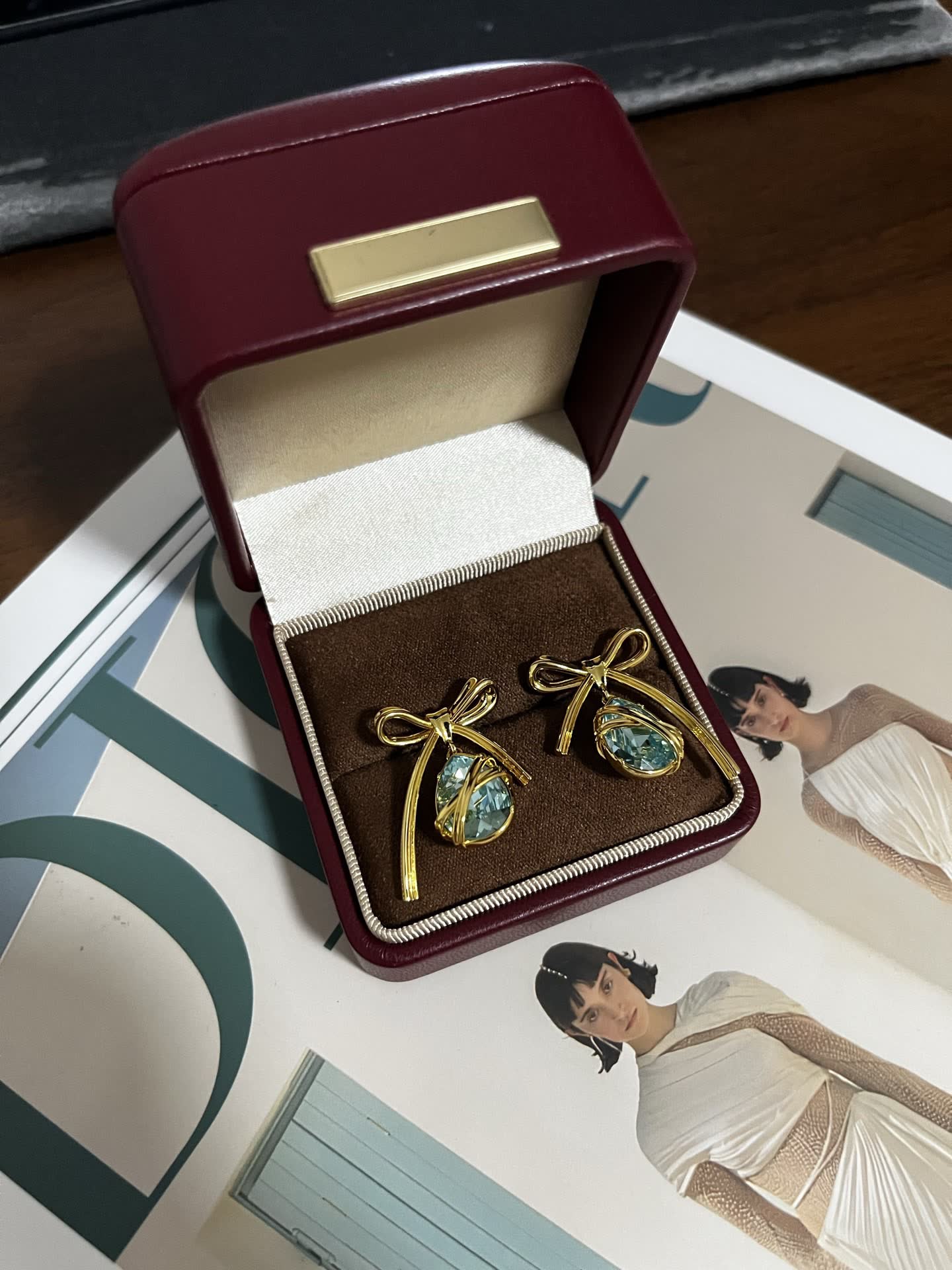 Dior Captured Drop Earrings