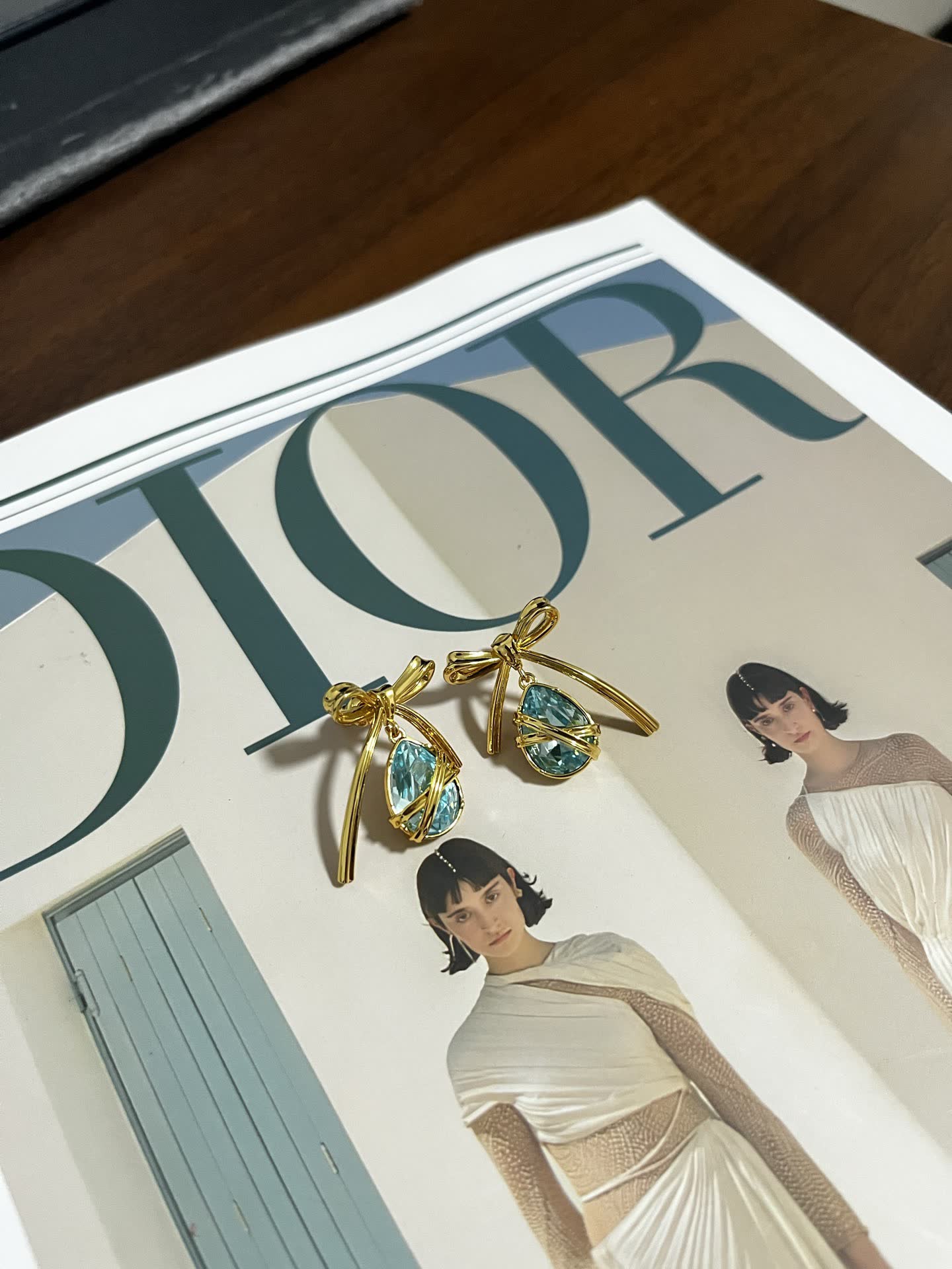 Dior Captured Drop Earrings