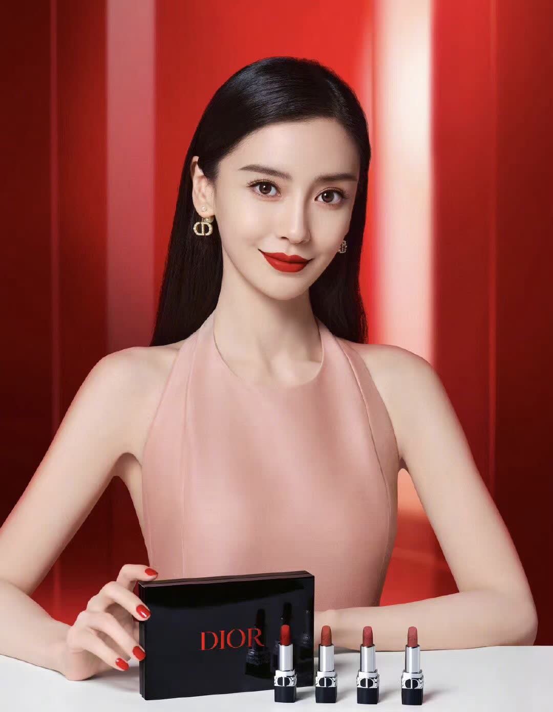 Dior CD Logo Pearl Earrings