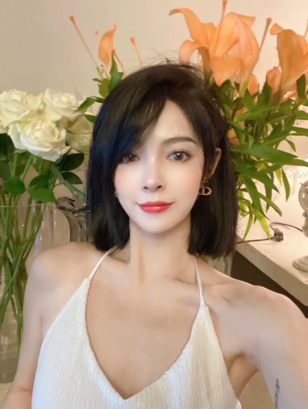 Dior CD Logo Pearl Earrings