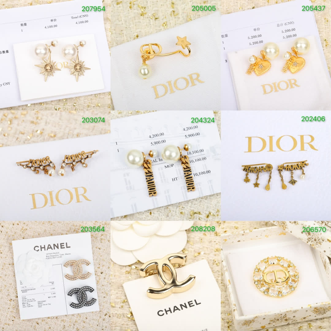Dior Pearl Star Earrings Dior Pearl Star Earrings