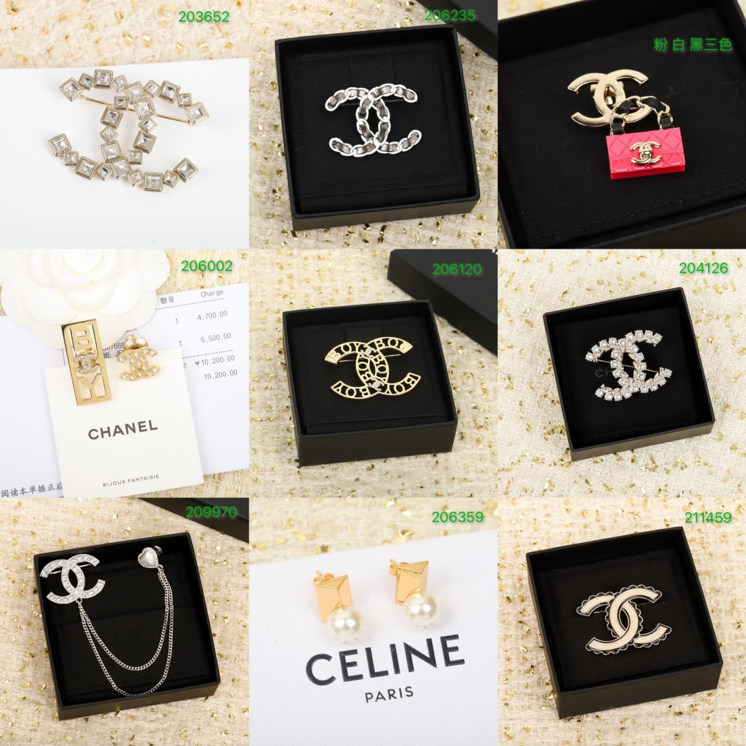 Dior Gold Tone Earrings
