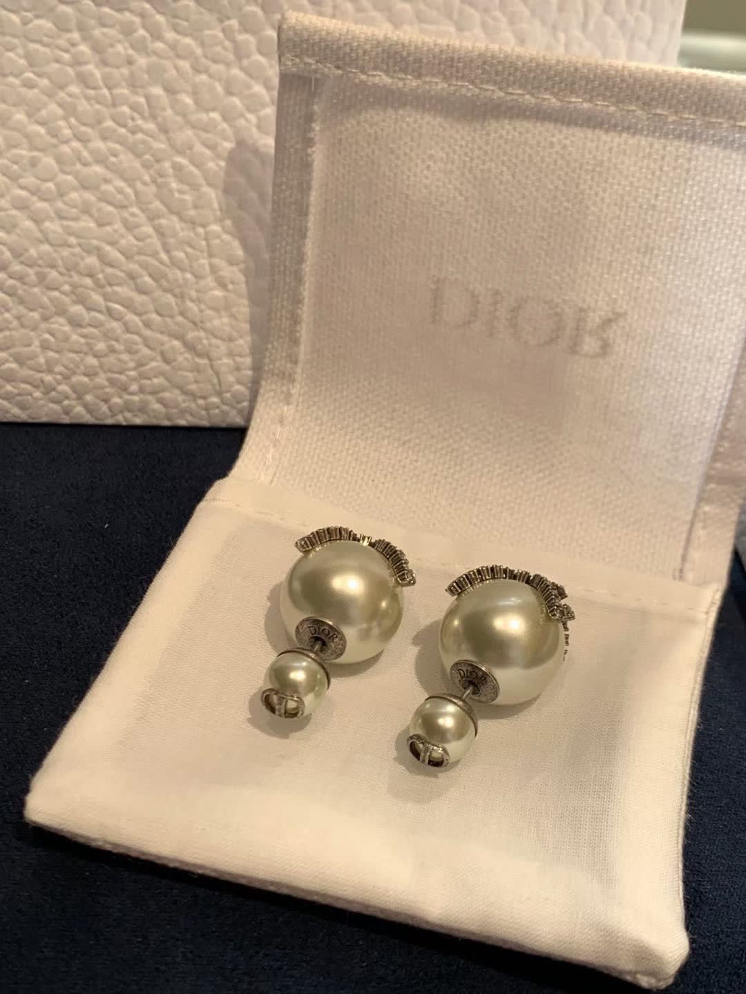 Dior Pearl Earrings Dior Pearl Earrings
