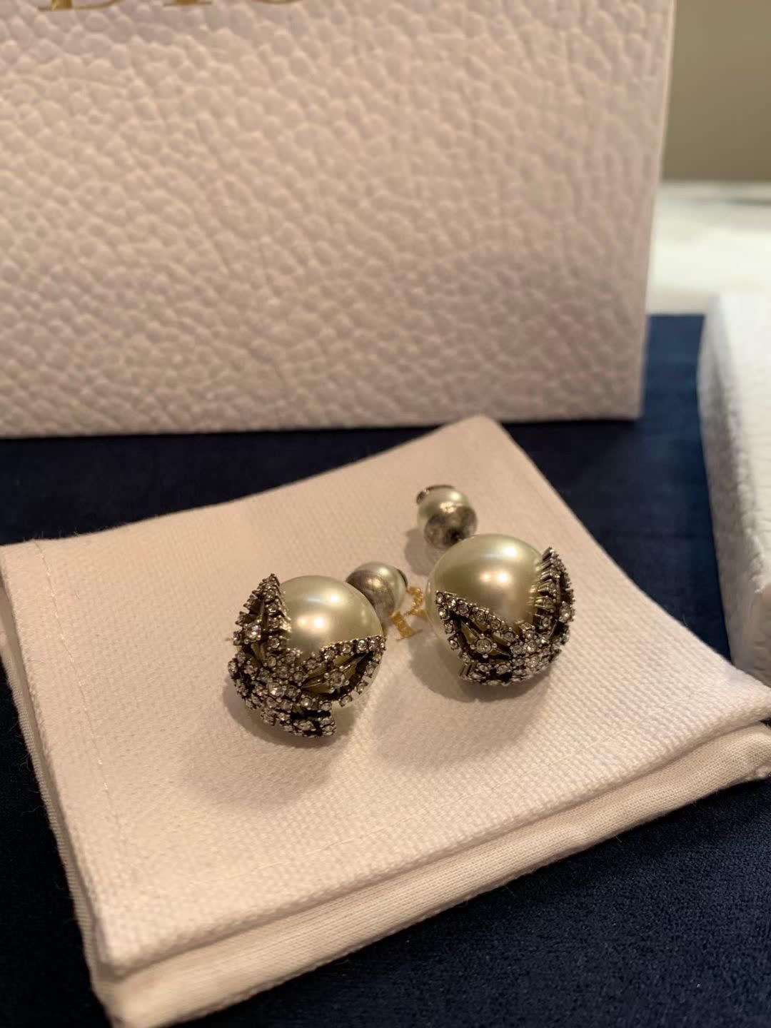Dior Pearl Earrings