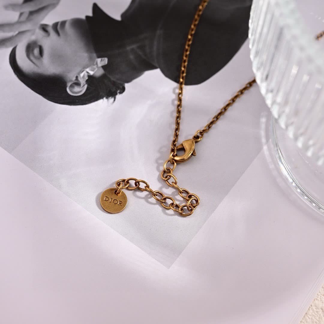 Dior Pearl & Star Earrings