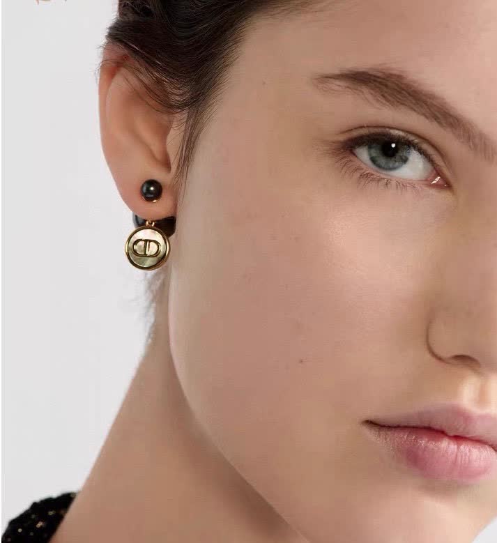 Dior Pearl Bee Earrings