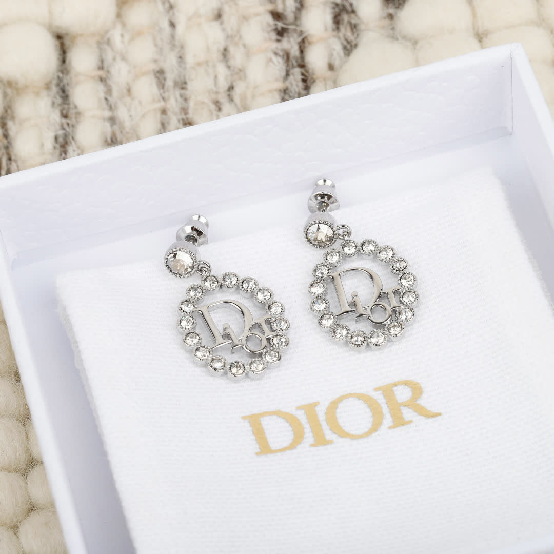 Dior Silver Earrings