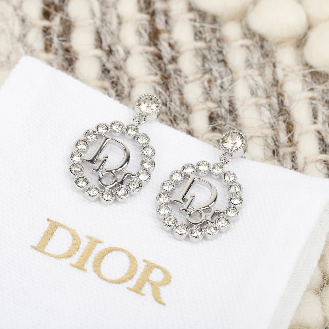 Dior Silver Earrings