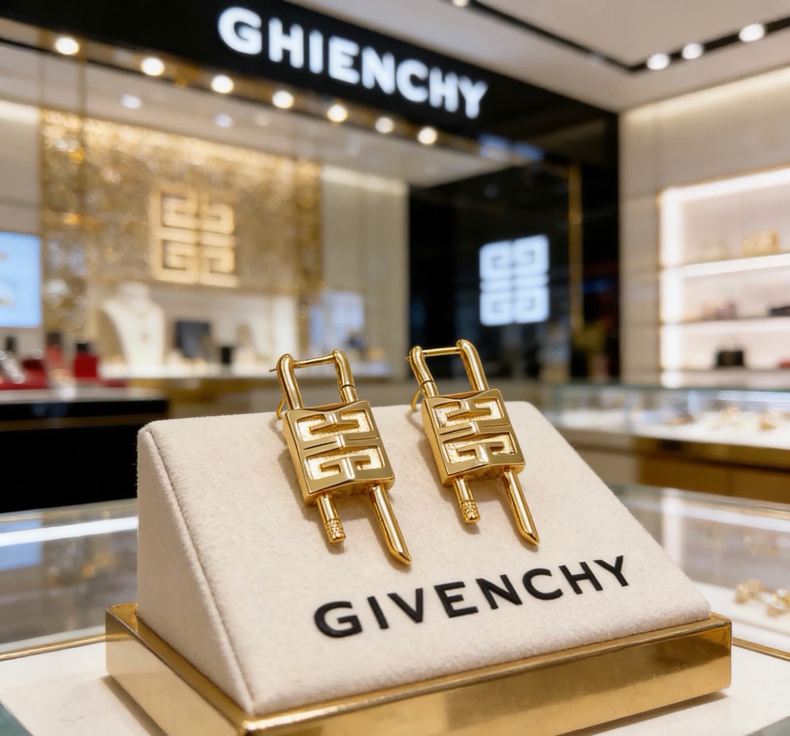 Givenchy Gold Earrings