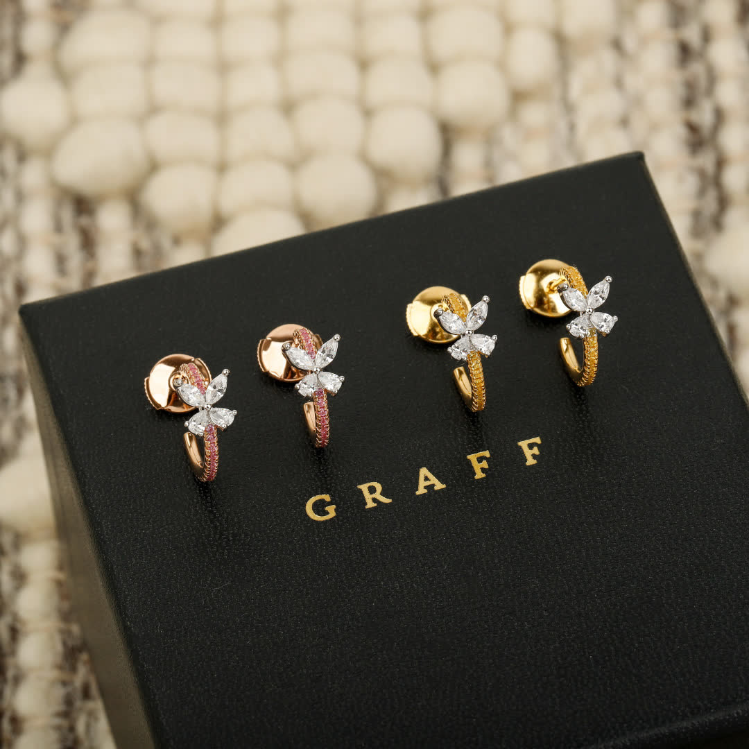 Graff Butterfly Stud Earrings