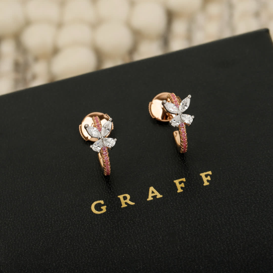 Graff Butterfly Stud Earrings