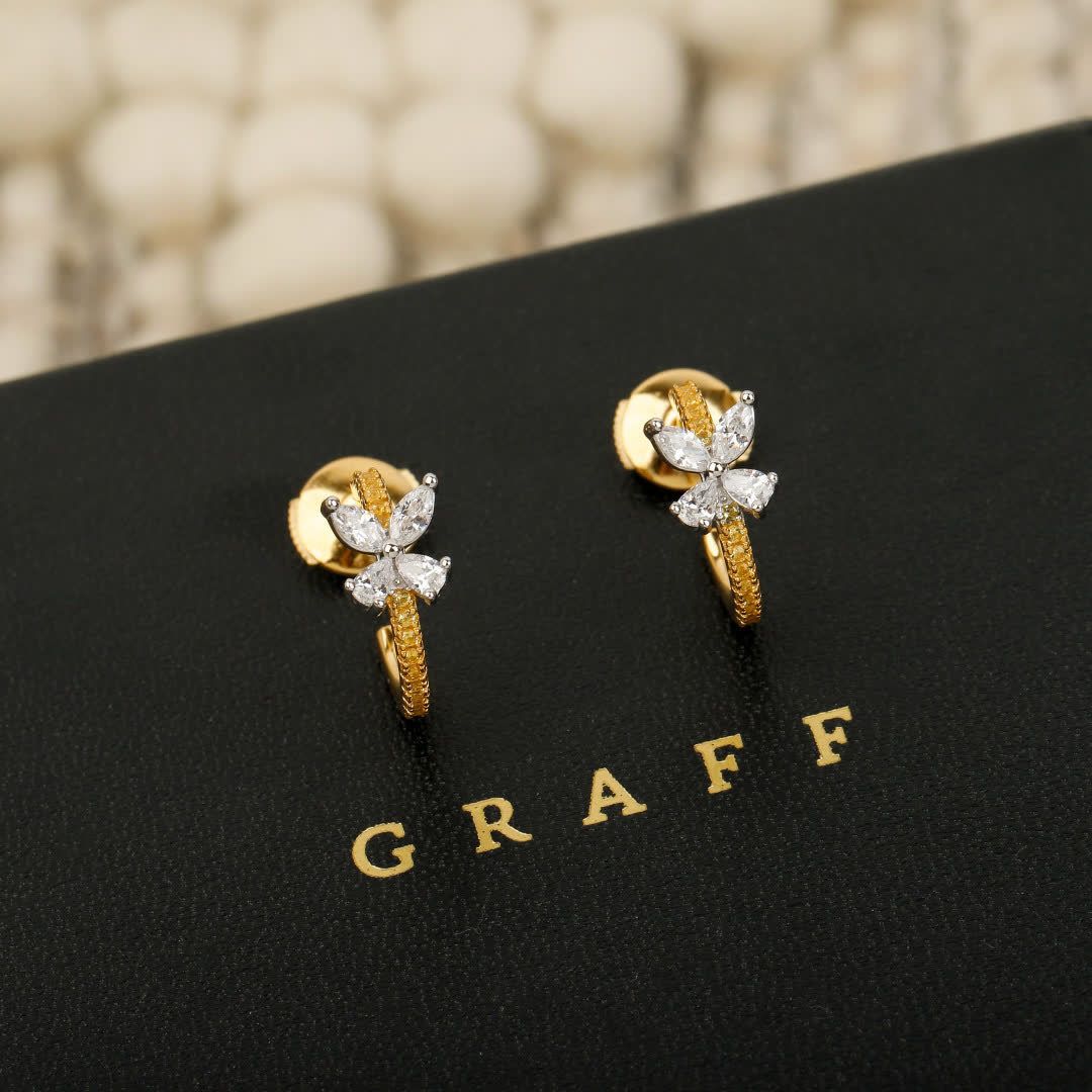 Graff Butterfly Stud Earrings