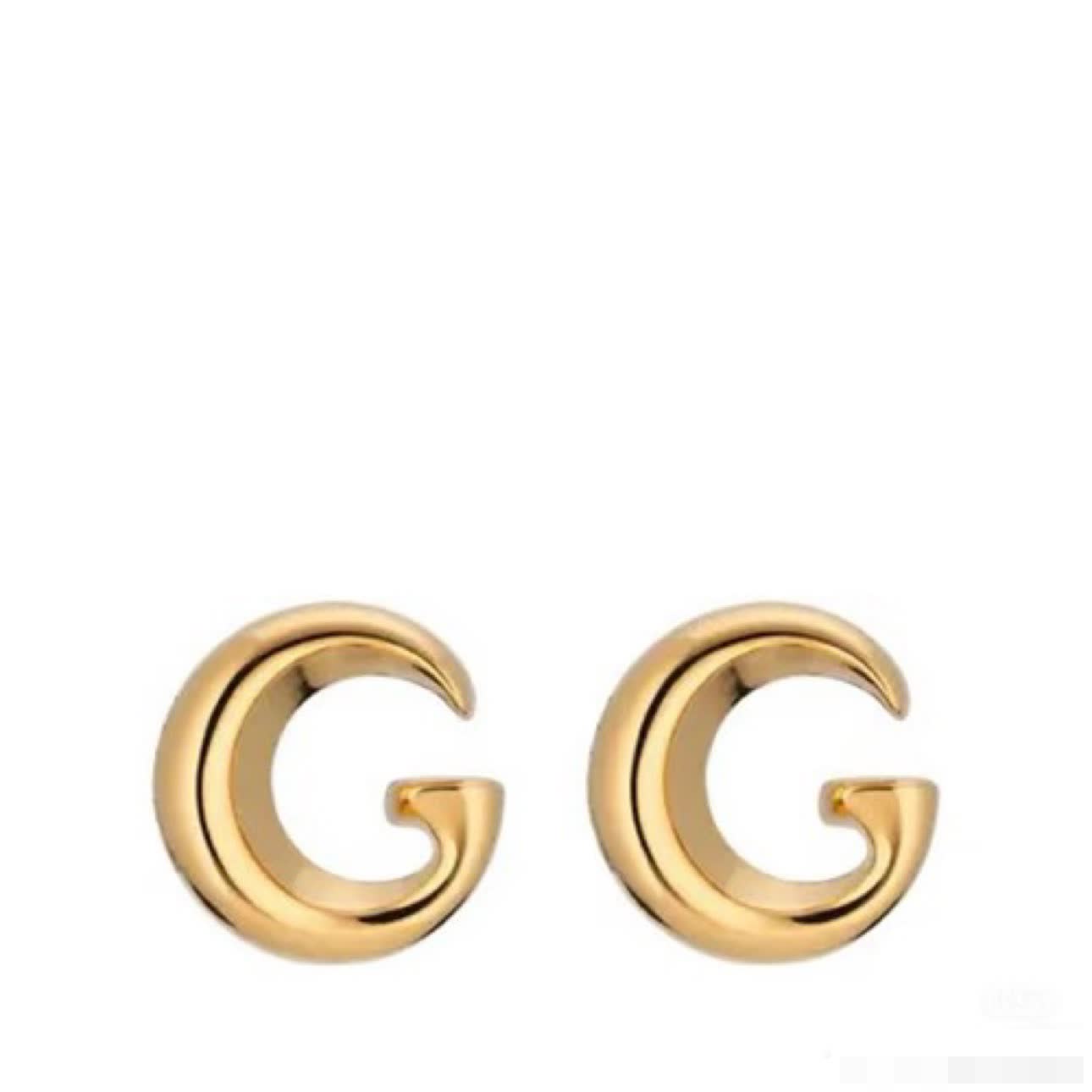 Gucci Gold 'G' Stud Earrings