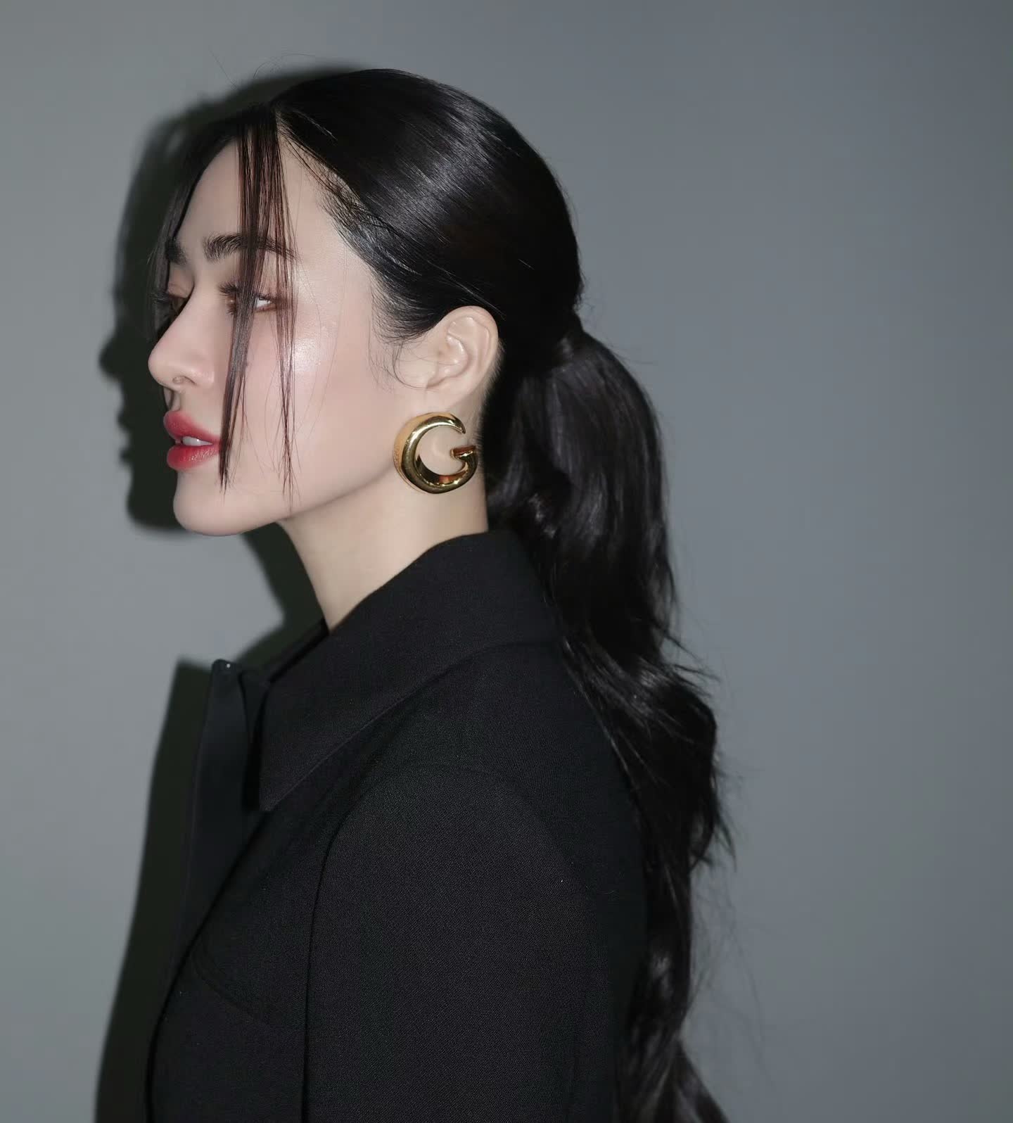 Gucci Gold 'G' Stud Earrings