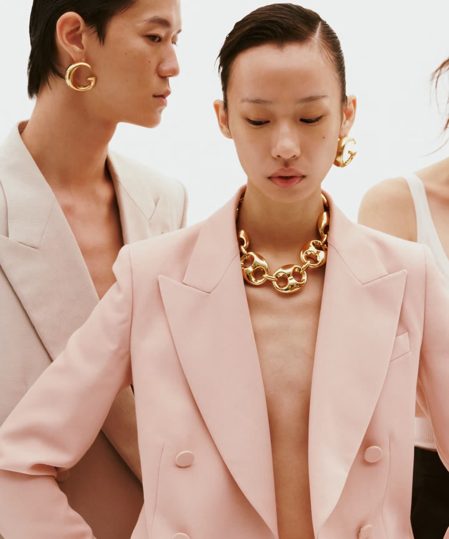 Gucci Gold 'G' Stud Earrings