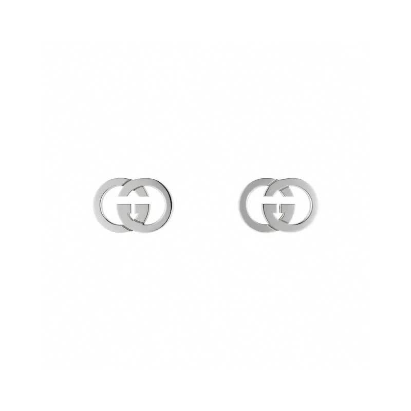 Gucci Interlocking G Stud Earrings