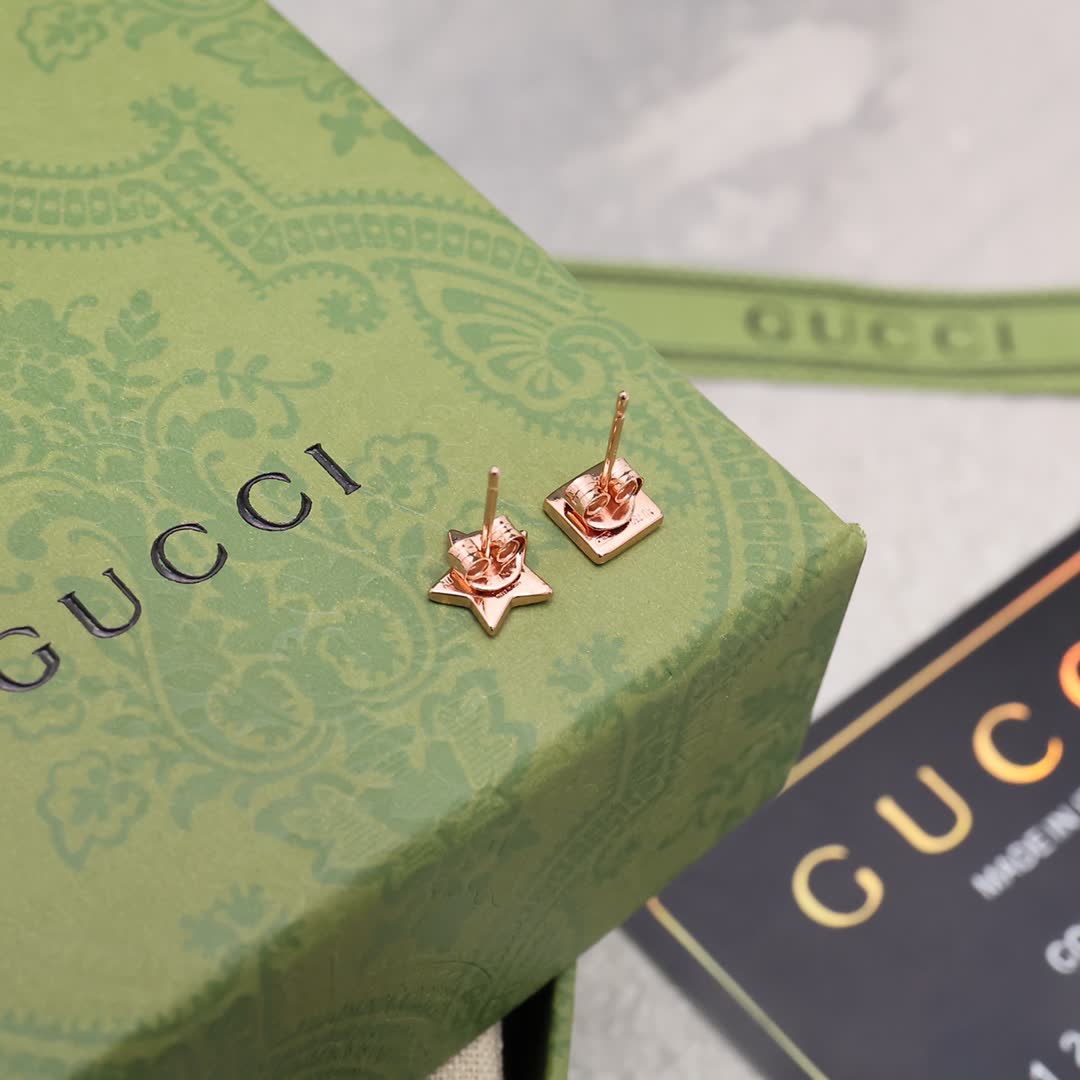 Gucci Star Stud Earrings