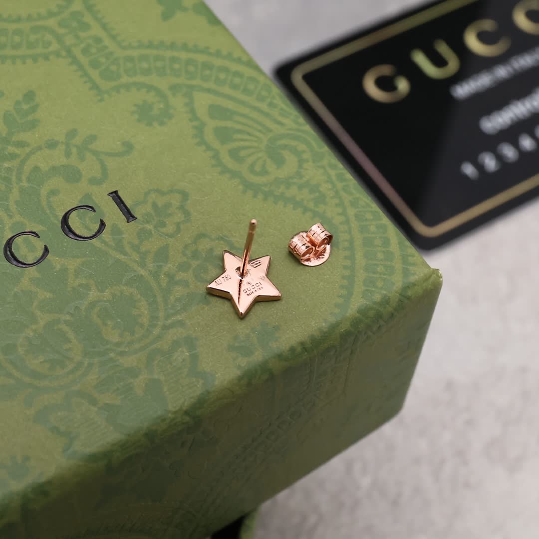 Gucci Star Stud Earrings