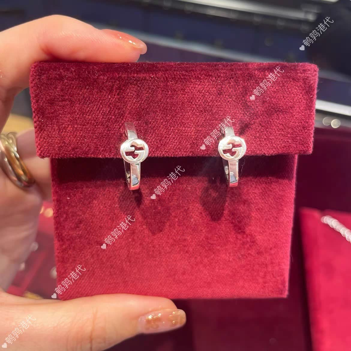 Gucci Silver Earrings